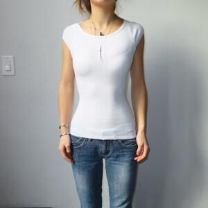 Bebe Women's Cream Sweatshirt